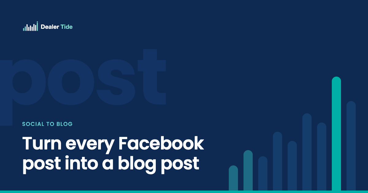 How to turn every Facebook post into a blog post buyers can find